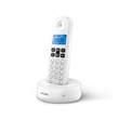 Teléfono Inalámbrico Philips D1311W/77 Blanco