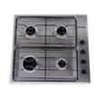 Anafe a Gas 4 Hornallas Florencia Flor 6738I Acero Inoxidable