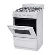Cocina Escorial Gas Envasado Candor 51 Cm Blanca