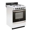 Cocina Whirlpool Multigas WFB57DW 56 Cm Blanca