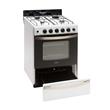 Cocina Whirlpool Multigas WFB57DW 56 Cm Blanca