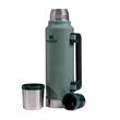 Termo Stanley Clásico 1.4 Lt con Tapón Cebador Verde