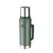 Termo Stanley Clásico 950 ml con Tapón Cebador Verde