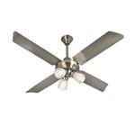 Ventilador de Techo Severbon VTA 420 Acero Inoxidable con Luz