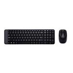 Teclado y Mouse Inalámbrico Logitech MK220