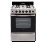 Cocina Whirlpool Multigas WFX57DW 56 Cm Acero Inoxidable