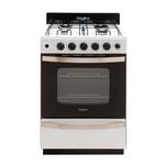 Cocina Whirlpool Multigas WFB57DW 56 Cm Blanca