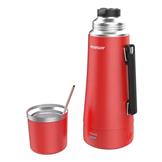 Termo Peabody PE-ET1001R 1 Litro Rojo