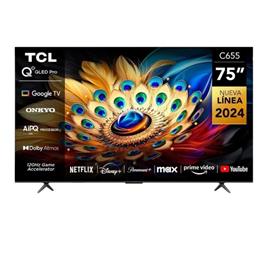 Smart Tv TCL 75 Pulgadas 75C655-F 4K UHD Google TV