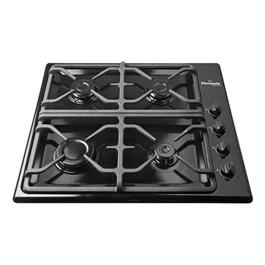 Anafe a Gas 4 Hornallas Florencia 6747N 60 Cm Negro