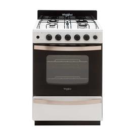 Cocina Whirlpool Multigas WFB57DW 56 Cm Blanca
