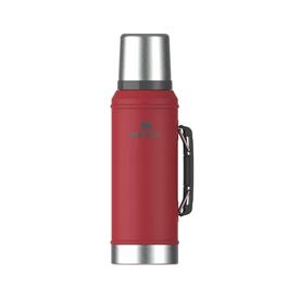 Termo Stanley Clásico 950 Ml con Tapón Cebador Rojo