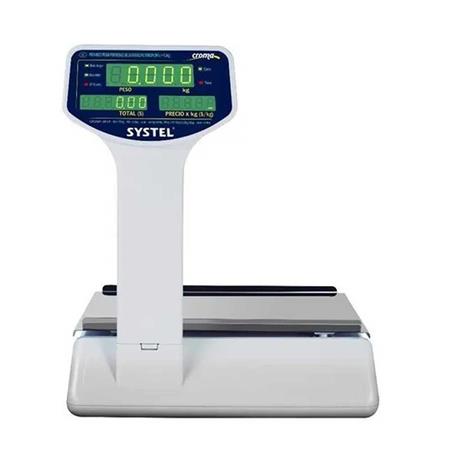 Balanza Digital Comercial Systel Croma 31 Kg con Pantalla Alta