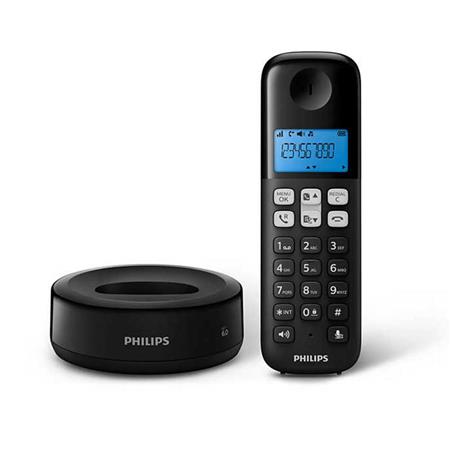 Teléfono Inalámbrico Philips D1311B/77