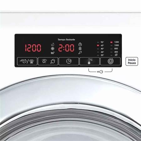 Lavasecarropas Candy 8 Kilos Gvsw286TC3-12 1200 RPM Blanco