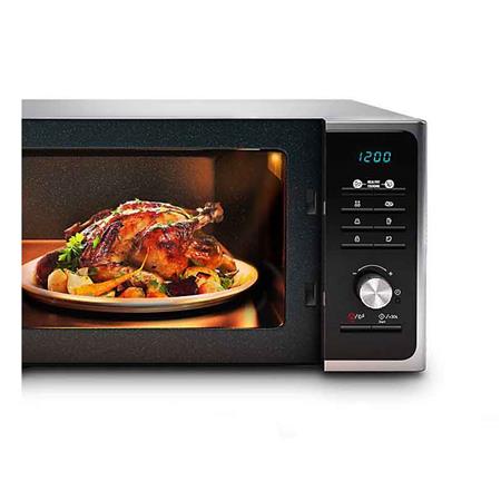 Microondas Samsung MG23F3K3TAS 23 Litros Grill Interior Cerámico
