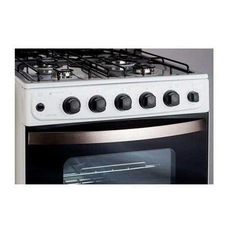 Cocina Whirlpool Multigas WFB57DW 56 Cm Blanca