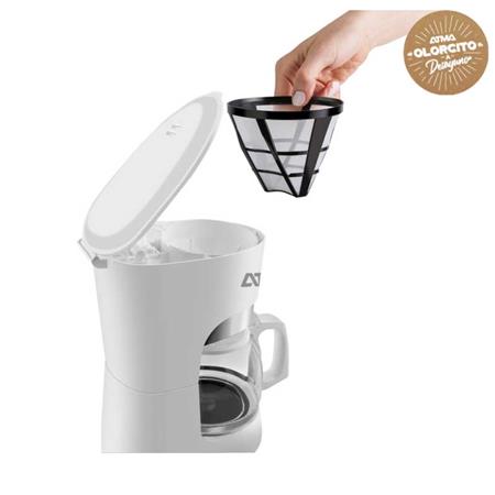 Cafetera de Filtro Atma CA8133N 1.25 Litros Blanca