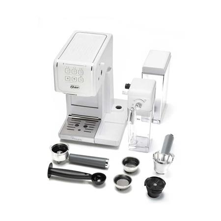 Cafetera Express Oster PrimaLatte BVSTEM6801W Automática Blanca