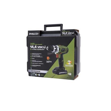 Taladro Inalámbrico Philco TI1401 14.4 V
