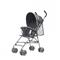 Cochecito Bebesit Paragüita 1052 D Tours Negro/Lila