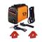 Soldadora Inverter Lusqtoff Mega Iron 250 Kit con 2 Escuadras